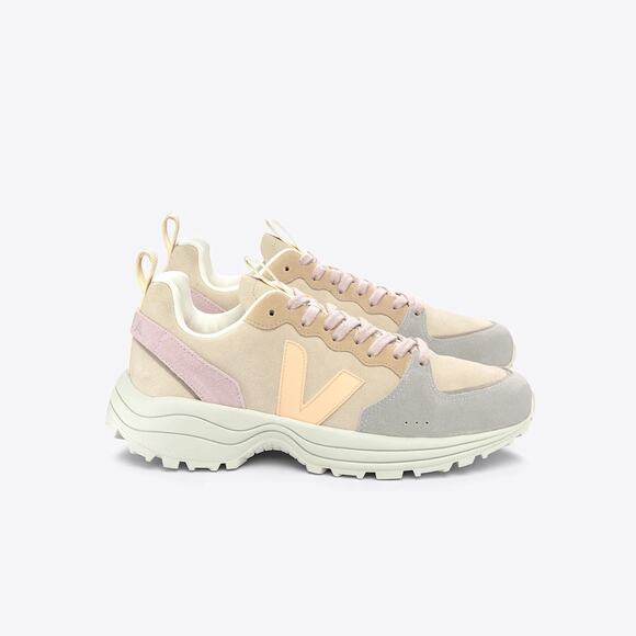 Veja Shoes - Veja Venturi Sneakers Womens 8 Almond Peach Multicolor Suede Chunky EU 39